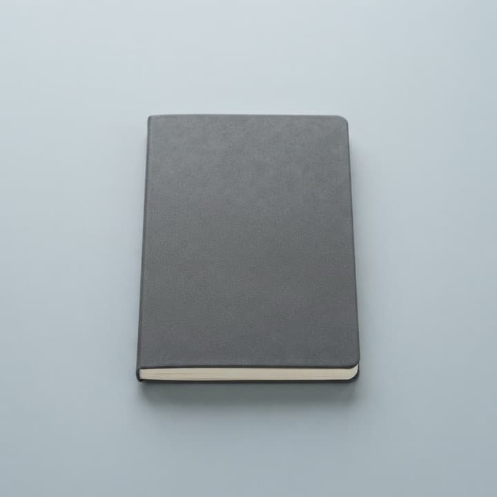 Libreta tapa blanda, imagen de referencia