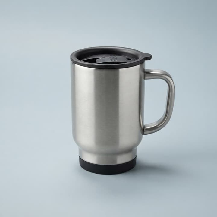 Mug metálico, imagen de referencia